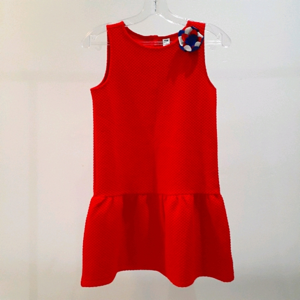 Janie & Jack Quilted Patriotic Dress